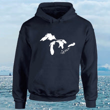 Load image into Gallery viewer, Great Lakes Logo Hoodie - Erie