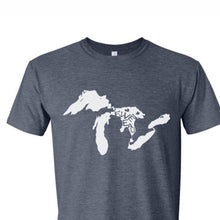Load image into Gallery viewer, Great Lakes Logo T-Shirt - Huron