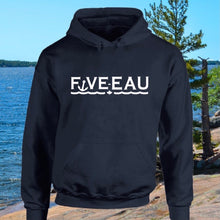 Load image into Gallery viewer, Five-Eau Wave Hoodie
