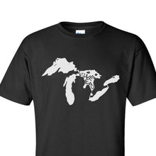 Load image into Gallery viewer, Great Lakes Logo T-Shirt - Huron