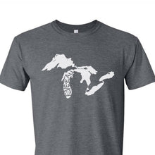 Load image into Gallery viewer, Great Lakes Logo T-Shirt - Michigan