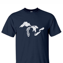 Load image into Gallery viewer, Great Lakes Logo T-Shirt - Michigan