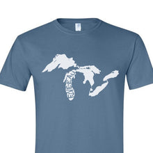 Load image into Gallery viewer, Great Lakes Logo T-Shirt - Michigan