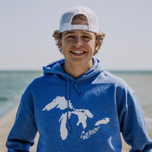 Load image into Gallery viewer, Great Lakes Logo Hoodie - Erie