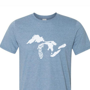 Great Lakes Logo T-Shirt - Michigan