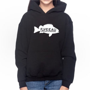 Five-Eau Youth Lucky Fishing Sweater in Black