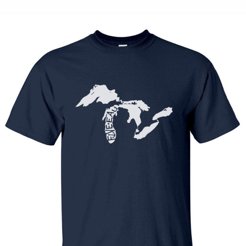 Great Lakes Logo T-Shirt - Michigan