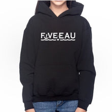 Load image into Gallery viewer, Five-Eau Youth Wave Sweater in Black